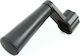 Dunlop Deluxe S W Guitar Tuning Crank for Traditional String Instruments in Black Colour