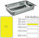 Matfer Gastronorm-Behälter Edelstahl GN1/1 mit Tiefe 65mm