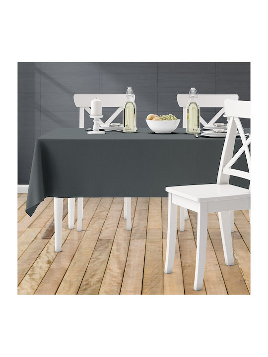 Lino Home Tablecloth Renas 17070 L. Grey 140x140cm