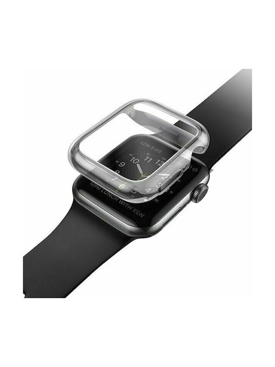 Uniq Garde Θήκη Σιλικόνης Smoked Grey για Apple Watch 40mm