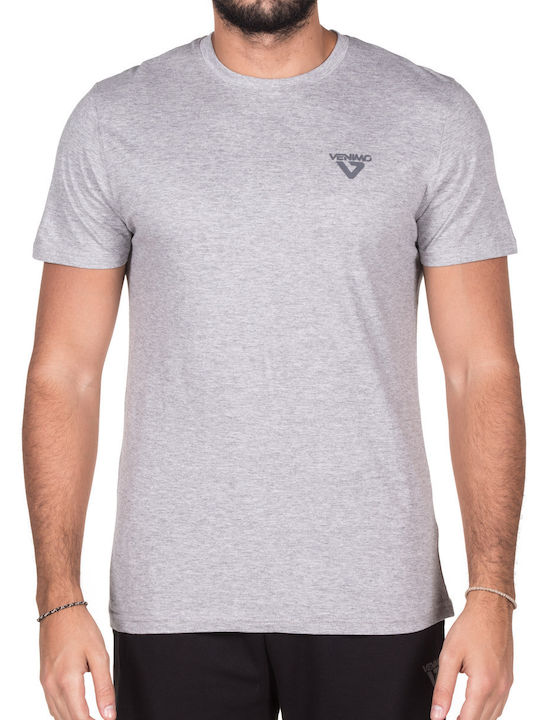 Venimo Men's Short Sleeve T-shirt Gray