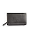 Kion Small Leather Women's Wallet Black