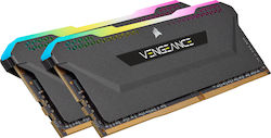 Corsair Vengeance RGB Pro SL 32GB DDR4 RAM με 2 Modules (2x16GB) και Ταχύτητα 3200 για Desktop