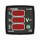 Datakom DVF-0303-72 Digital Multi-tool Electric Panel Meter Three-phase Voltmeter-Frequency Meter Digital Three-phase (72x72mm) 01.034.0206