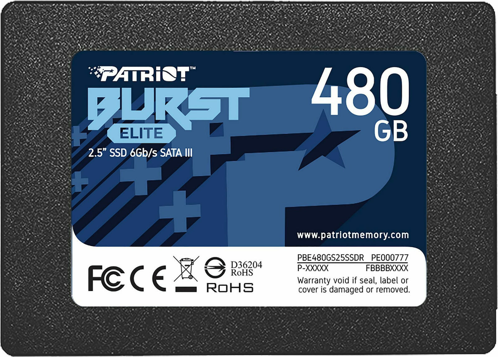 Patriot Burst Elite SSD 480GB SATA III PBE480GS25SSDR