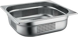 Fueco Perforated Stainless Steel Gastronorm GN2/3 H20mm