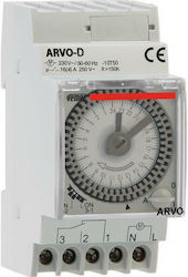 Vemer ARVO-D Analog Zeitverzögerungsrelais mit Reserve 150 Stunden (16A 250VAC) Vemer ARVO-D Analog Zeitverzögerungsrelais mit Reserve 150 Stunden (16A 250VAC)