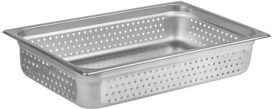 Fueco Perforated Stainless Steel Gastronorm GN1/1 H100mm