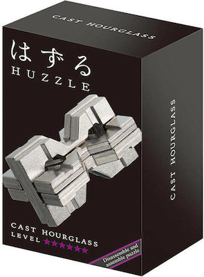 Hanayama Huzzle Cast Hourglass Metallic Riddle for 8+ Years 515119