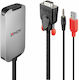 Lindy Converter 3.5mm / USB-A / VGA Male to DisplayPort Female Silver 1 Piece