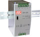 Mean Well Τροφοδοτικό Ράγας με Έξοδο 12V και Ισχύ 120W 10A