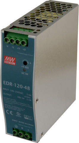 Mean Well DIN Rail Power Supply 2.5A/48V/120W