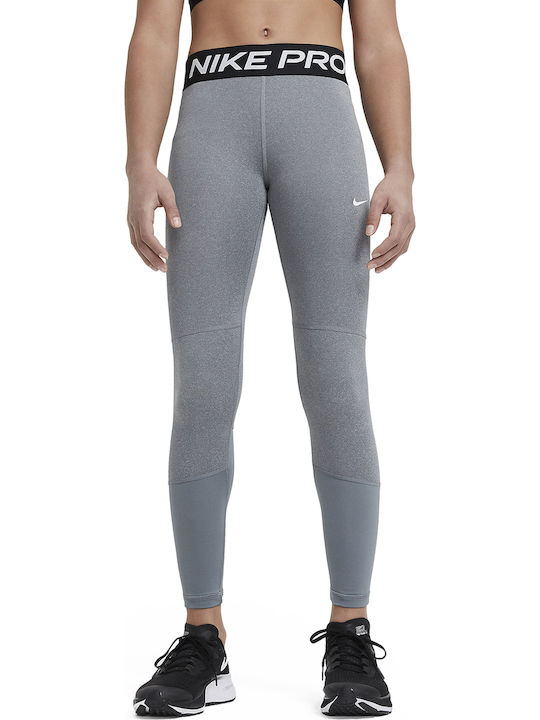 Nike Детски Клин Дълъг Dri-Fit Сив Pro