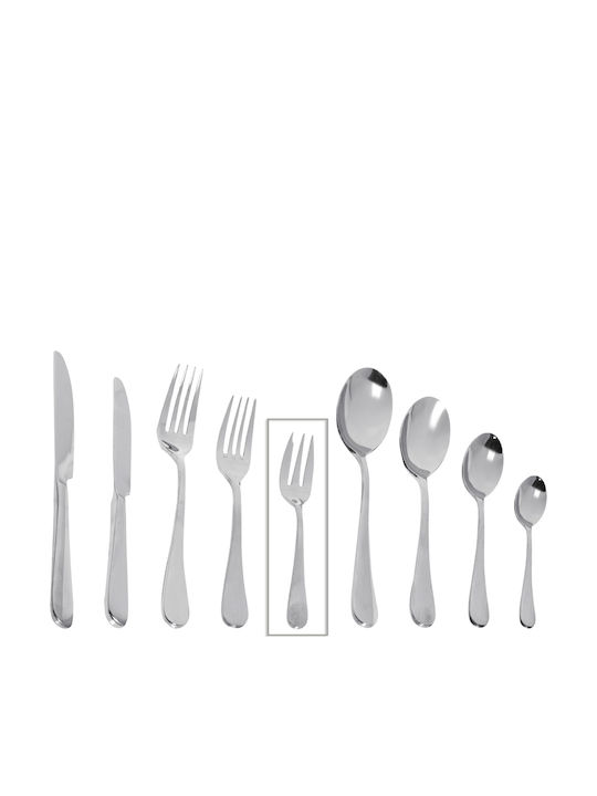 Espiel Inox Fruit/Dessert Fork Set Silver Benefit 15.5cm 12pcs