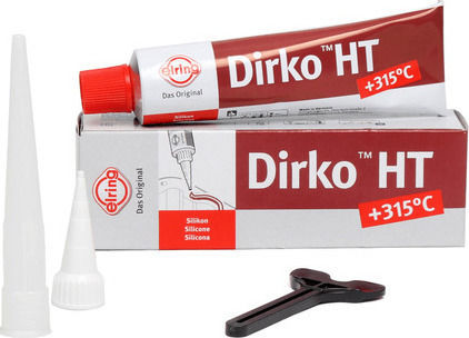 Elring Dirko Ht Flange Glue Red 70ml 3497