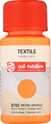 Royal Talens Art Creation Textile Υγρό Χρώμα Χειροτεχνίας Πορτοκαλί για Ύφασμα 8702 Neon 50ml