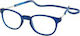 Eyelead Μ101 Reading Glasses +2.50 with Magnet Blue M 101