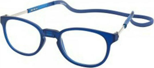 Eyelead Μ101 Reading Glasses +2.50 with Magnet Blue M 101