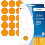 Herma Round Small Adhesive Orange Label 32mm 360pcs