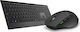 Rapoo 9500M Wireless Bluetooth Keyboard & Mouse Set English US
