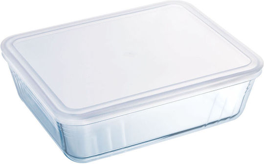 Pyrex Lunchbox Glas White Geeignet für die Mikrowelle 1500ml 1Stück