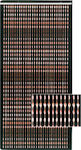 Sidirela Ε-0295 Plastic Door Curtain Multicolour 100x220cm