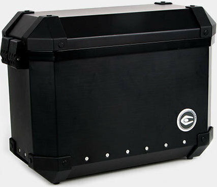 Coocase X2 Σετ Πλαϊνές Βαλίτσες Μοτοσυκλέτας Αλουμινίου 36lt σε Μαύρο Χρώμα