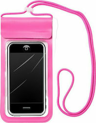 Hurtel Waterproof Phone Case έως 6.6" (Ροζ)