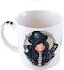 Santoro Cană Ceramică Black Pearl 330ml