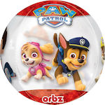 Balloon Foil Paw Patrol Round Multicolour 38cm