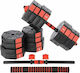 HMS SGC40 Set de gantere cu bară, greutate totală 40kg