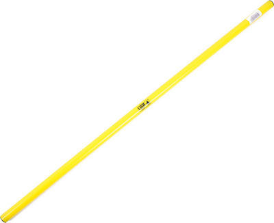 Zeus Agility Pole Slalom Pole 1.20m in Yellow Color