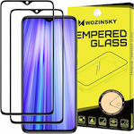 Wozinsky Vollkleber Vollflächig gehärtetes Glas 2Stück (Redmi Note 8 Pro)