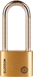 Blossom BC90 ΒΤ Steel Padlock Lengthened with Key 50mm 1pcs