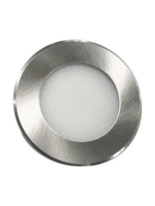 Aca Spot de Exterior cu LED Integrat 2W în Culoare Argintiu FURN240RNM