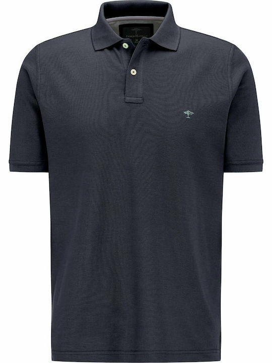 Fynch Hatton Ανδρικό T-shirt Polo Navy Μπλε