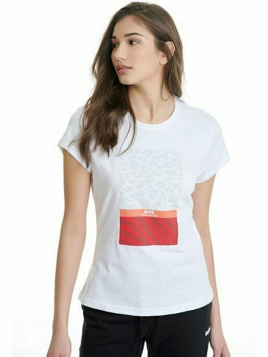 BodyTalk 1211-907428 Women's Athletic T-shirt White
