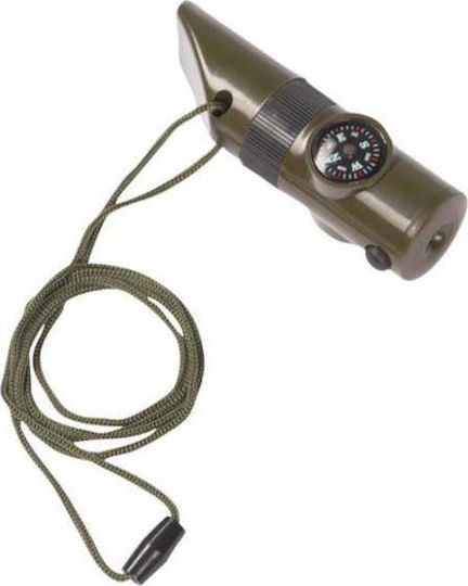 Mil-Tec Survival Whistle 6in1 Χακί