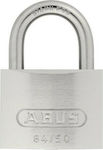 Abus 84IB/50 Stahl Vorhängeschloss Messing mit Schlüssel 50mm 1Stück