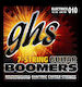 GHS Strings Boomers 7-String Einstellen Vernickelter Stahl E-Gitarrensaiten 10 - 60" Medium
