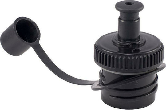 Ecolife Ανταλλακτικό Καπάκι για Θερμός 400ml / 500ml από Πλαστικό Μαύρο