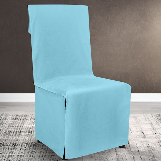 Lino Home Renas Elastische Abdeckung Für Stuhl Aqua