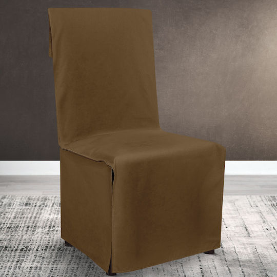 Lino Home Renas Ελαστικό Κάλυμμα Καρέκλας 216 Tabac