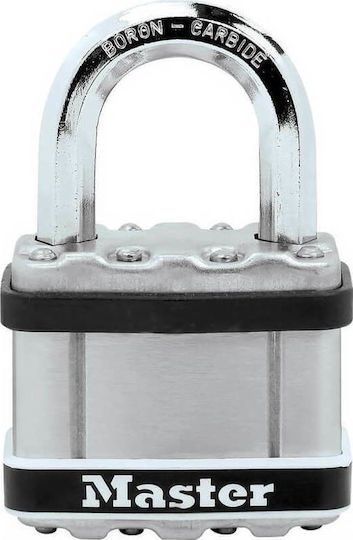 Master Lock Excell Boron Stahl Vorhängeschloss Messing mit Schlüssel 51mm 1Stück