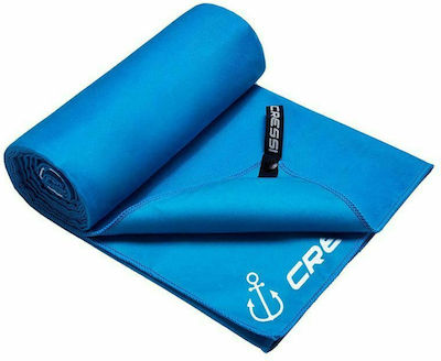 CressiSub Fast Drying Towel Body Microfiber Blue 180x90cm.