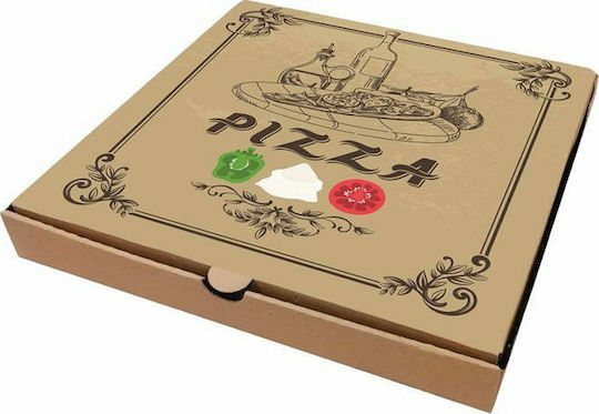 Disposable Pizza Paper Box 36x36x4.2cm 100pcs Microwelle