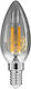 GloboStar Edison Retro LED-Lampe 4W 98mm für Fassung E14 und Form C35 Warmes Weiß 400lm Dimmbar