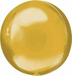 Balloon Foil Round Gold 41εκ. LB 1pcs