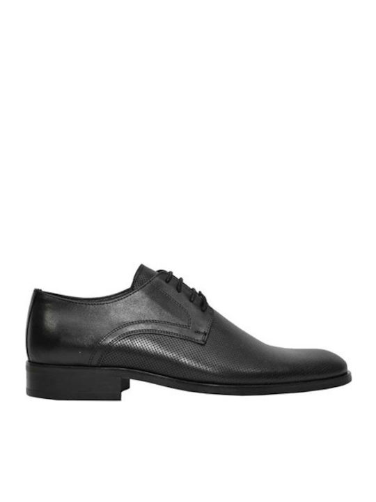 Vice Footwear Leder Herrenschuhe Schwarz