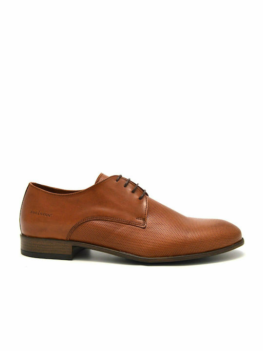 Robinson Men's Leather Dress Shoes Brown